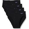 Pompea Costa Slip, Nero (Nero 0071), Medium (Taglia Produttore:S/M) (Pacco da 4) Uomo