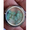 Fatto a mano Ciondolo in smeraldo colombiano grezzo 8,4 cts su telaio in acciaio