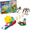 LEGO Sonic Duello al Falò di Sonic, Giochi d'Avventura per Bambini e Bambine da 7 Anni in su con Personaggi del Videogioco tra cui 2 Robot Giocattolo, Idea Regalo di Compleanno per Gamer 77001