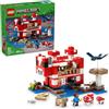 LEGO Minecraft La Casa del Mooshroom Giocattolo - Set di Costruzioni con Figura di Steve, Mob, Tavolo per Crafting e Fattoria - Regalo per Gamer, Bambine e Bambini da 8 Anni in su 21270