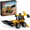 LEGO Technic Scavatrice a Cucchiaia Rovescia, Giochi con Costruzioni per Bambini e Bambine da 7 Anni, Giocattolo Educativo con Escavatore Posteriore, Pala e Stabilizzatori, Veicolo da Cantiere 42197