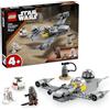 LEGO Star Wars 75410 N-1 Starfighter di Mando e Grogu con i Personaggi del Mandaloriano, 'Baby Yoda' e Droide R5-D4, Astronave Giocattolo e Stazione di Rifornimento per Bambini e Bambine da 4 Anni