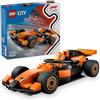 LEGO City Pilota e Monoposto McLaren F1 - Modello di Macchina Giocattolo da Formula 1 con Minifigure - Idea Regalo per Bambini e Bambine da 6 Anni in su o per Adulti Fan delle Auto da Corsa - 60442