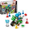 LEGO Super Mario Kart : Moto Yoshi, Giocattolo Interattivo da Costruire, Giochi d'Avventura per Bambini e Bambine da7 anni in su, Idea Regalo di Compleanno Nintendo da Collezione 72031