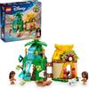 LEGO | Disney Oceania 2 Divertimento sull'Isola di Vaiana - Giocattolo da Costruire con 2 Micro Bamboline, Casa e Scivolo a Cascata - Regalo di Compleanno da Collezione per Bambine da 5 Anni - 43260