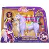 Unicorn Academy, Sophia & Interactive Rainbow Light-up Wildstar Unicorn, Giocattolo con luci, Suoni e Musica, Bambole e unicorni Giocattolo per Bambine dai 4 Anni in su