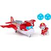 Paw Patrol Air Rescue, Aereo di Soccorso dei Pompieri con Personaggio di Marshall, con Lanciatore e 2 proiettili, Giocattoli per bambini e bambine dai 3 anni in su
