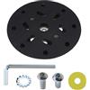 ECSiNG Cuscinetto di ricambio per levigatrice a 17 fori, con supporto per levigatrice a gancio e levigatrice, compatibile con Makita BO6030 e BO6040 Festool RO1 ES150 ET2