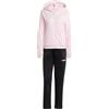 adidas Donna ESSENTIALS LINEAR TRACKSUIT, Clear Pink, L