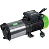 Ribimex Pompa di Superficie Autoadescante Multicellulare 5 Turbine, 1450 W, Portata 5400 L/h, Prevalenza 55 m, Aspirazione Fino a 7 m, Corpo in Inox, Ideale per Pressurizzazione e Irrigazione - PRMCA5