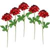 Flair Flower Fiori artificiali, set da 5 pezzi, 35 cm, fiori artificiali come veri ranuncoli, decorazioni floreali, fiori primaverili, fiori pasquali, fiori di seta, fiori di seta, fiori di seta, fiori di seta