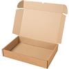 packer Pro - Confezione da 25 scatole in cartone Kraft auto-assemblabili per commercio e postale, grande 40 x 30 x 8 cm