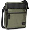 Comix U - Cartella Tech Con Tracolla regolabile e Staccabile, per Scuola, Lavoro, Tempo Libero, Porta PC, interno orgnaizzato con tasche per Smartphone e Accessori, cm 36x25hx12, Military