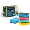 PERFETTO Spugna nettina Milleusi - 11x6,5x3 cm - doppio strato - colori assortiti - Perfetto - conf. 5 pezzi (unità vendita 1 pz.)