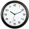 ALBA Orologio da parete Hornew - diametro 30 cm - nero - Alba (unità vendita 1 pz.)