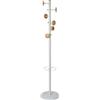 ALBA Appendiabiti a 6 ganci Music + 3 miniganci 175cm - bianco-legno - Alba (unità vendita 1 pz.)