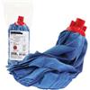 PerfettoFactory Mop Falcon - 200 gr - microfibra - rosso - PerfettoFactory (unità vendita 1 pz.)