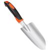 YUNHENTONG Paletta Giardinaggio Piccola, Pala da Giardino Giardinaggio Attrezzi Paletta da Giardino Acciaio con Maniglia Ergonomica per Piantare, Trapiantare, Diserbo, Allentamento del Terreno (Arancia-B)