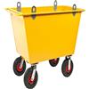Kongamek Carrello per rifiuti 200 l Carico max 400kg 1220 x 580 x 820 - Kongamek KM143075