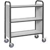 Kongamek Carrello per archivio con 3 ripiani Grigio Chiaro 780x345x1115 Kongamek KM158-LG