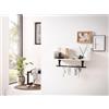 Schildmeyer Ella 157235 - Scaffale con portasciugamani, colore: Bianco opaco