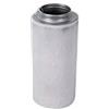 Prima Klima Primaklima - Filtro a Carboni Attivi Industry Line, 460 m³/h, ø 125 mm, Colore: Bianco