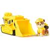 Paw Patrol, Bulldozer di Rubble, Veicolo e Personaggio Rubble, Giochi Bambini, 3+ anni