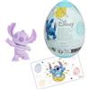 Just Play Mini personaggio pasquale di Stitch Disney in capsula, stili variabili, giocattoli per bambini dai 3 anni