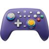 ECHTPower Controller per Switch con Design retrò, Switch Controller Wireless con RGB Hall Joystick, Giroscopio, Turbo, Doppia Vibrazione, Funzione Macro, PRO Controller per Switch/PC/Android/iOS