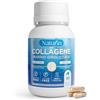Naturin Integratore Collagene Marino Idrolizzato con Acido Ialuronico, Vitamina C, Zinco, Coenzima Q10, Magnesio e Biotina, 60 Capsule Anti-age per Pelle, Capelli e Articolazioni by NATURIN
