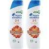 Head & Shoulders Anticaduta Shampoo e Balsamo Antiforfora 2 in 1 per lei 250ml. Fino al 100% di Protezione dalla Forfora, Clinicamente Testato. Per Tutti i Tipi di Cute e Capelli. Per Uso Quotidiano