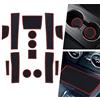BIBIBO Tappetini antiscivolo in gomma Compatibile con Renault Arkana 2021-2025, Tappetini in gomma per auto, Accessori per tappetini auto, Tappetini antiscivolo, Arkana 2025 Accessori