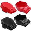 HuaLiSiJi Copri Terminali Della Batteria Copri Batteria Auto Copriterminale Batteria, per Moto Auto Camion Marine Barca Camper (C-4 pezzi)