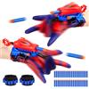 Braxel Spara Ragnatele Giocattolo per Bambini 3-8 Anni, Set di 2 Guanti da Esterno Maschio Giochi Bambino 4 5 6 7 8 Anni Maschio Regalo Bambino 3-10 Anni Maschios