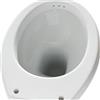 Jo-Bagno.it Vaso Wc con Bidet incorporato Ceramica Sanitari Multifunzione CLASSIC Scarico a Terra Made In Italy Copriwater Incluso