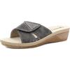 inblu Estivi Comodi Eleganti Casual Ciabatte Donna Estivi Fascia Pantofole Mare Strass Sandali Spiaggia Anatomico PV0003 (Nero, 40)