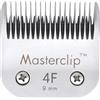 Masterclip Tosatrice per cani lama A5 in acciaio tedesco compatibile con Oster Andis Wahl #4F Dog Clipper Blades