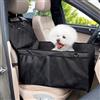 Pecute Seggiolino Auto per Cani con Fondo Rigido - Estensore Extra Stabile del Sedile Anteriore Dell'auto per Cani di Piccola e Media Taglia, Impermeabile, Antipolvere, Protegge i Sedili Dell'auto