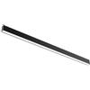 MQDLJSE Lampada da soffitto a LED lineare da soffitto a Filo Lampadario Nero Striscia Lunga Vicino alla Lampada da soffitto per Camera da Letto Soggiorno Corridoio Ufficio Cucina Apparecch