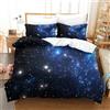 HLXZMCVBT Starrycon Stampa 3D Set Copripiumino in Morbida Microfibra Set Di Lovely Biancheria Da Letto Con Federa Chiusura A Cerniera Per Ragazzi Ragazze Double（200x200cm）