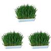 Kerbl Pet KERBL 83199 - Erba per roditori (Erba Animale da 100 g, 20 x 14,6 x 3,5 cm, mangime Verde) (Confezione da 3)