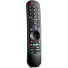 Awanber Remote Vocale per LG Smart TV con Puntatore Funzione, Sostituzione Telecomando Compatibale con 2017-2024 LG TVs si Adatta per AN-MR22GA MR24GA MR23GA MR22GA con Voice, Netflix Pulsante
