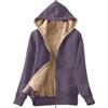 CXKOLD Felpe Natalizie Donna Pigiama Stitch Donna Pigiama Intero Donna Invernale Idee Regalo Ragazza Giacca Bianca Donna Felpa Donna con Zip Pile Plaid con Maniche Parka Donna Giubbotto