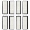 MIBUMIKI (8 Pezzi) Filtri HEPA compatibili con Dreametech L20 Ultra/ L30 Ultra Robot Vacuum Filter Kit, parti di ricambio 8 filtri
