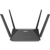 ASUS RT-AX52 AX1800 Router estendibile Dual Band WiFi 6, Instant Guard, Parental Control, VPN, compatibile AiMesh, QoS, Punto di accesso/Ripetitore, Nero