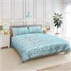 Emma Barclay Eden - Set copripiumino in jacquard per letto matrimoniale, colore: carta da zucchero