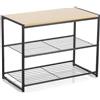VINTHERA Arcoroc Moa Mobile ausiliario in acciaio e legno, 60 x 30 x 44,5 cm, con istruzioni