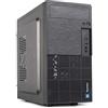 VulTech Case VulTech Micro-ATX VCO-M1699P Rev. 2.1 con alimentatore 250W, computer case compatto 1x USB 3.0, colore nero