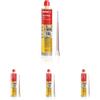 Fischer Tassello Chimico FIS P PLUS 300 T, Resina Poliestere per Fissaggio Tende da Sole, Antenna tv, Scale in Cemento, Mattone Forato, 300ml (Confezione da 4)