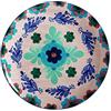 MAXWELL & WILLIAMS Piatto da portata in maiolica con motivo floreale in confezione regalo, rotondo, porcellana, pesca, 36,5 cm